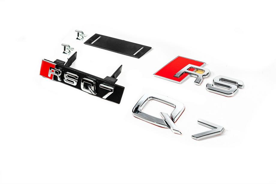 Audi Q7 2015–2026 Set embleme pentru grila Image