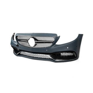 Kit caroserie cu difuzor pentru Coupe (AMG C63-design 2014-2018) foto 4