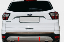 Ford Kuga/Escape 2013-2019 Ornament portbagaj inox foto 3