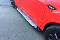 Ford Kuga/Escape 2013-2019 Praguri Laterale Allmond Grey (2 buc, Aluminiu) foto 4
