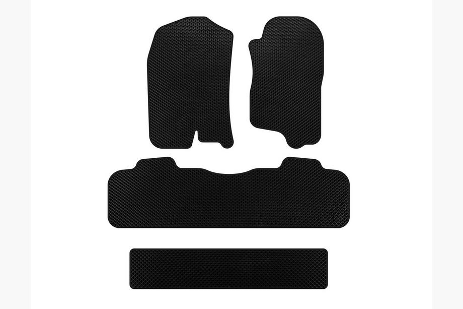 Chevrolet Tahoe 2007-2014 Covorase EVA (3 Randuri, 2007-2014, Negru) Image
