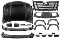 Cadillac Escalade 2020- Kit caroserie LRT Carbon foto 4