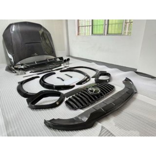 Kit caroserie LRT Carbon (pentru GLS63) Mercedes GLS X167 2019- foto 2