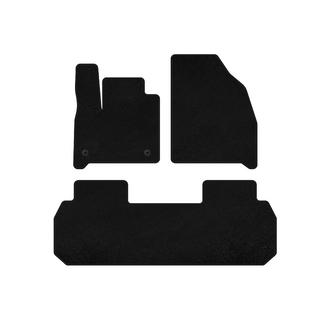 Covorase textile Premium (2 randuri, Negru) foto 1