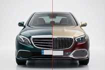 Mercedes E-class W213 2016-2023 Kit caroserie facelift catre Maybach 2024 foto 1