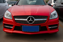Mercedes SLK R172 2011-2016 Grila Fata Diamond Black foto 1