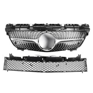 Grila Fata Diamond Black Mercedes SLK R172 2011-2016 foto 2