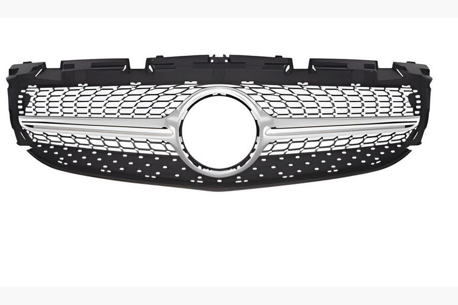 Mercedes SLC R172 2016-2020 Grila Fata Diamond Silver Foto 2