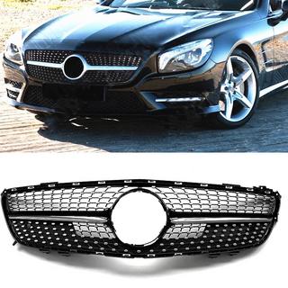 Grila Fata Diamond Black (2012-2016) Mercedes SL R231 2012-2020 foto 1