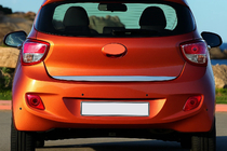 Hyundai I-10 2014-2017 Ornament portbagaj inox foto 1