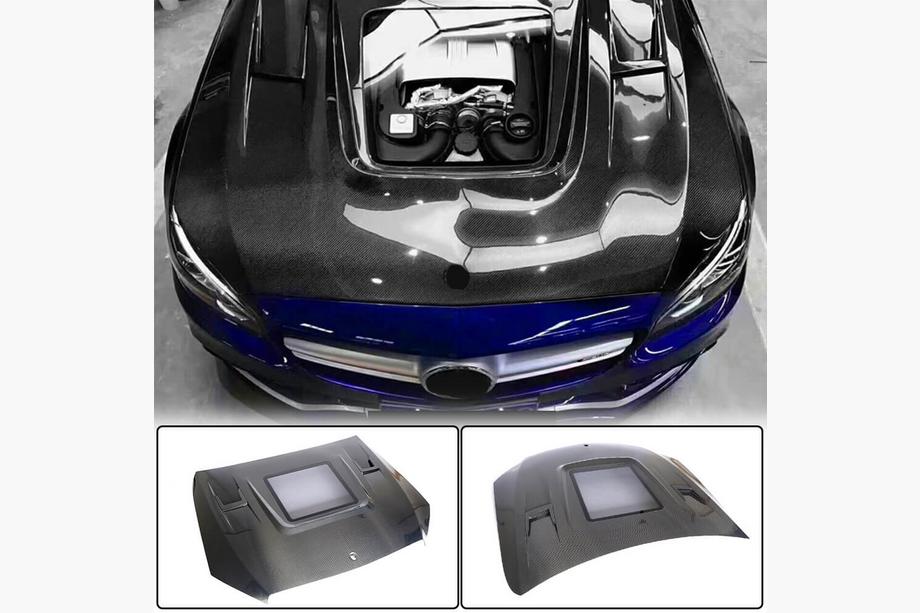Mercedes C-class W205 2014-2021 Capota V2 (Carbon) Image