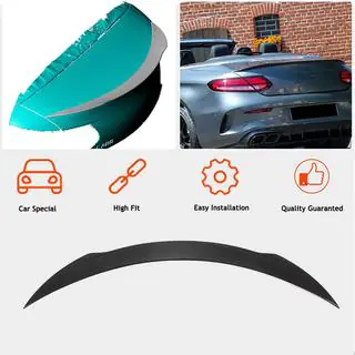 Spoiler (Cabriolet, Carbon) Mercedes C-class W205 2014-2021 foto 2