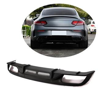 Difuzor bara spate (pentru Coupe/Cabriolet C63 AMG 2019-2021, Carbon) foto 1