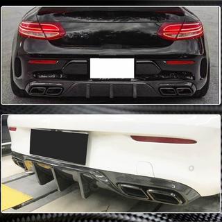 Difuzor Bara Spate V1 pentru Coupe/Cabriolet C63 AMG 2015-2019 Carbon foto 4