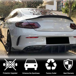 Extensii bara spate V2 (pentru Coupe/Cabriolet AMG-Line / C43 AMG 2015-2019, Carbon) foto 2