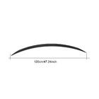 Mercedes C-class W205 2014-2021 Spoiler V3 (pentru Coupe 2015-2019, Carbon) foto 5
