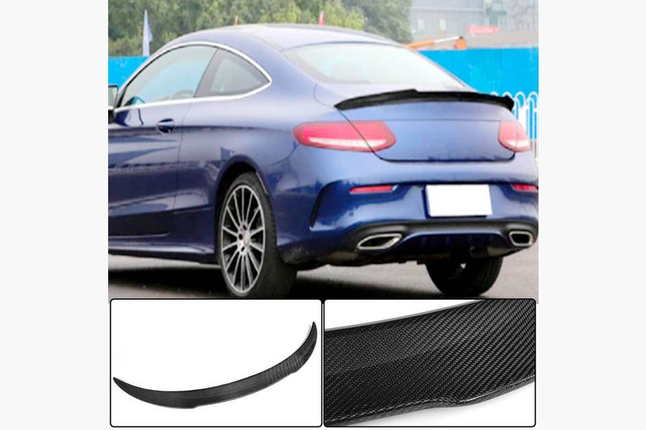 Mercedes C-class W205 2014-2021 Spoiler V9 (pentru Coupe 2015-2019, Carbon) Foto 1