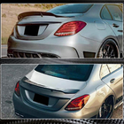 Mercedes C-class W205 2014-2021 Spoiler V1 (pentru SD 2015-2019, Carbon) foto 5