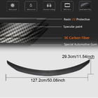 Mercedes C-class W205 2014-2021 Spoiler V5 (pentru SD 2015-2021, Carbon) foto 4