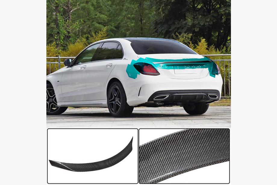 Mercedes C-class W205 2014-2021 Spoiler V5 (pentru SD 2015-2021, Carbon) Image