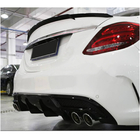 Mercedes C-class W205 2014-2021 Spoiler V9 (pentru SD 2015-2019, Carbon) foto 4