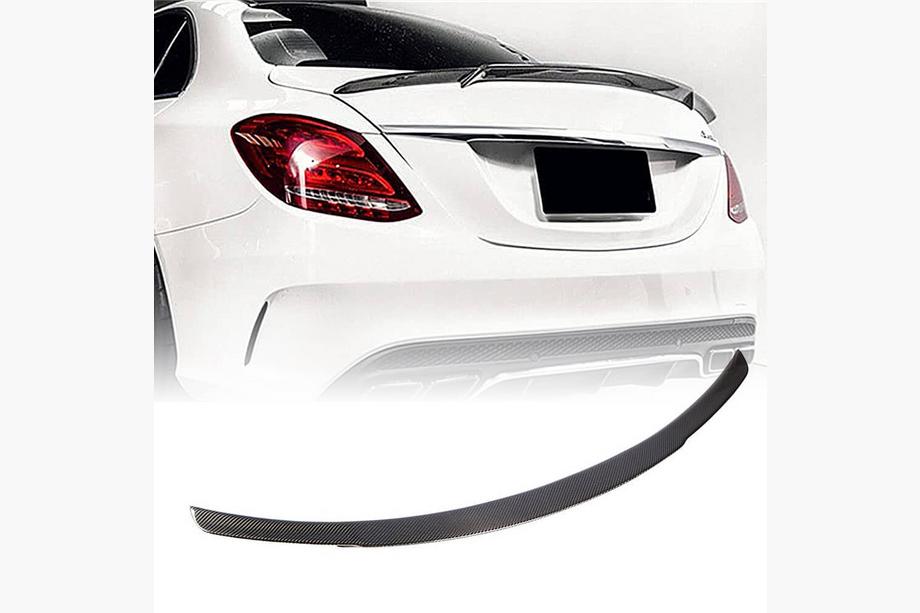Mercedes C-class W205 2014-2021 Spoiler V9 (pentru SD 2015-2019, Carbon) Image