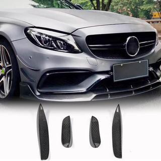 Extensii Bara Fata Carbon pentru C63 AMG 2015-2019 foto 1