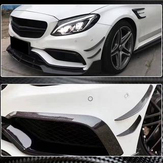 Extensii Bara Fata Carbon pentru C63 AMG 2015-2019 foto 4