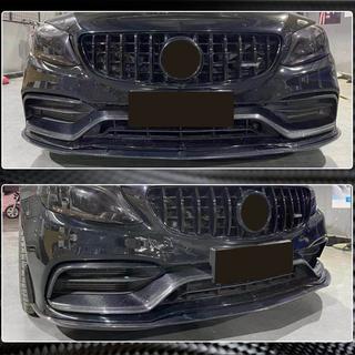 Capace proiectoare ceata carbon (pentru C63 AMG 2015-2019) foto 4