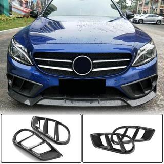 Capace proiectoare ceata carbon pentru C43 AMG 2015-2019 foto 1