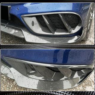 Capace proiectoare ceata carbon pentru C43 AMG 2015-2019 foto 3