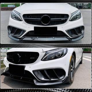 Capace proiectoare ceata carbon pentru C43 AMG 2015-2019 foto 4