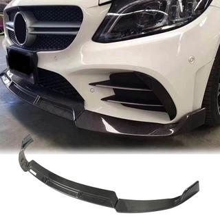 Lip Bara Fata V3 pentru C43 AMG 2019-2021 Carbon foto 1