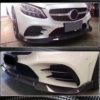 Lip Bara Fata V3 pentru C43 AMG 2019-2021 Carbon foto 2