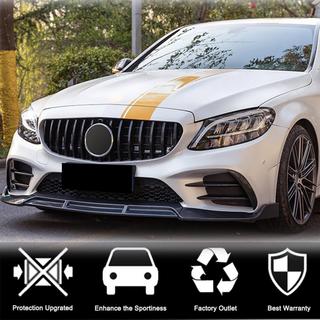 Lip Bara Fata V3 pentru C43 AMG 2019-2021 Carbon foto 3