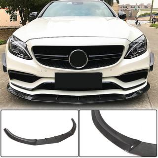 Lip bara fata V1 pentru SD C63 AMG 2015-2019 Carbon foto 1