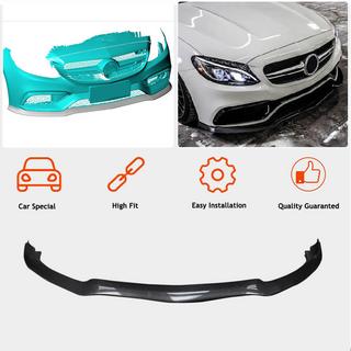 Lip Bara Fata V2 pentru SD C63 AMG 2015-2019 Carbon foto 2