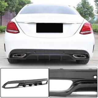 Difuzor bara spate pentru SD C43/C63 AMG 2015-2019 Carbon foto 1