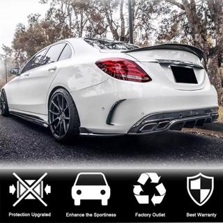 Flapuri bara spate pentru SD C43/C63 AMG 2015-2019 Carbon foto 2