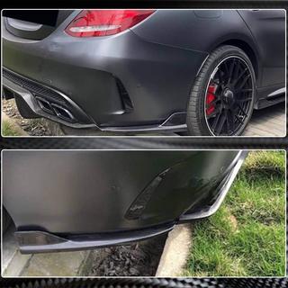 Flapuri bara spate pentru SD C43/C63 AMG 2015-2019 Carbon foto 4