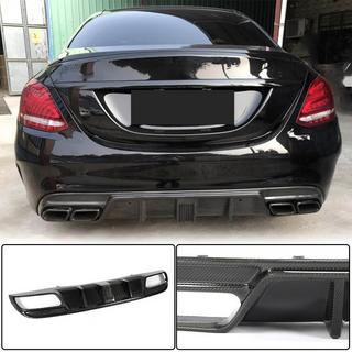 Difuzor bara spate V3 pentru SD C43/C63 AMG 2015-2019 Carbon foto 1