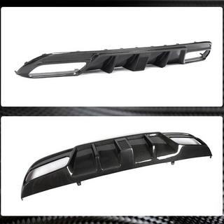 Difuzor bara spate V3 pentru SD C43/C63 AMG 2015-2019 Carbon foto 4