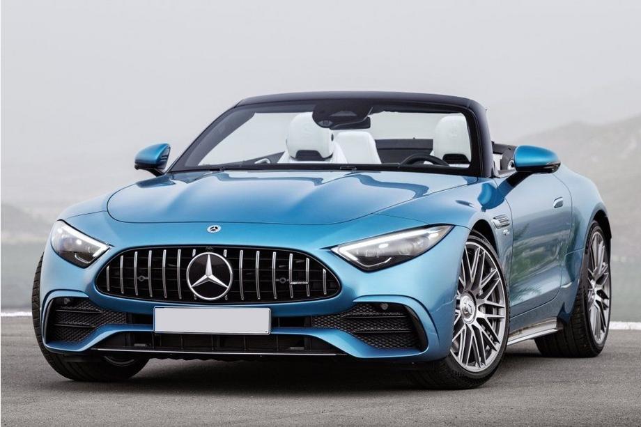 Mercedes SL R232 2021- Grila Fata GT Panamericana (pentru SL63, 2023+) Foto 1