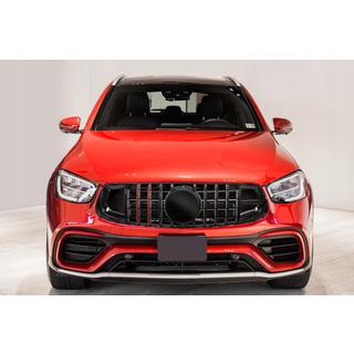 Grila fata Rocket (pentru GLC 43 AMG/GLC 63 AMG/AMG-Line 2019-2022) Mercedes GLC X253 2015-2022 foto 2