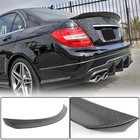 Mercedes C-class W204 2007-2015 Spoiler SD V2 (Carbon) foto 2