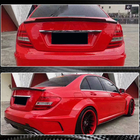 Mercedes C-class W204 2007-2015 Spoiler SD V4 (Carbon) foto 4