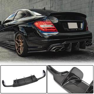 Difuzor bara spate V2 pentru AMG SD/Coupe 2012-2014 Carbon foto 1