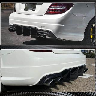 Difuzor bara spate V2 pentru AMG SD/Coupe 2012-2014 Carbon foto 3