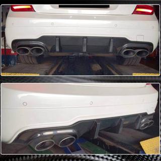 Difuzor Bara Spate V3 pentru AMG SD/Coupe 2012-2014 Carbon foto 3