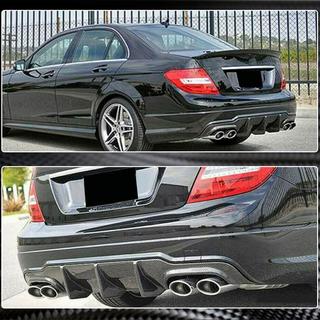Difuzor Bara Spate V3 pentru AMG SD/Coupe 2012-2014 Carbon foto 4